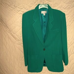 Rich Green Winter style Blazer, Size 6